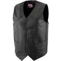 Usa Leather 1201 ""Club' Men's Black Vest | Etsy (US)