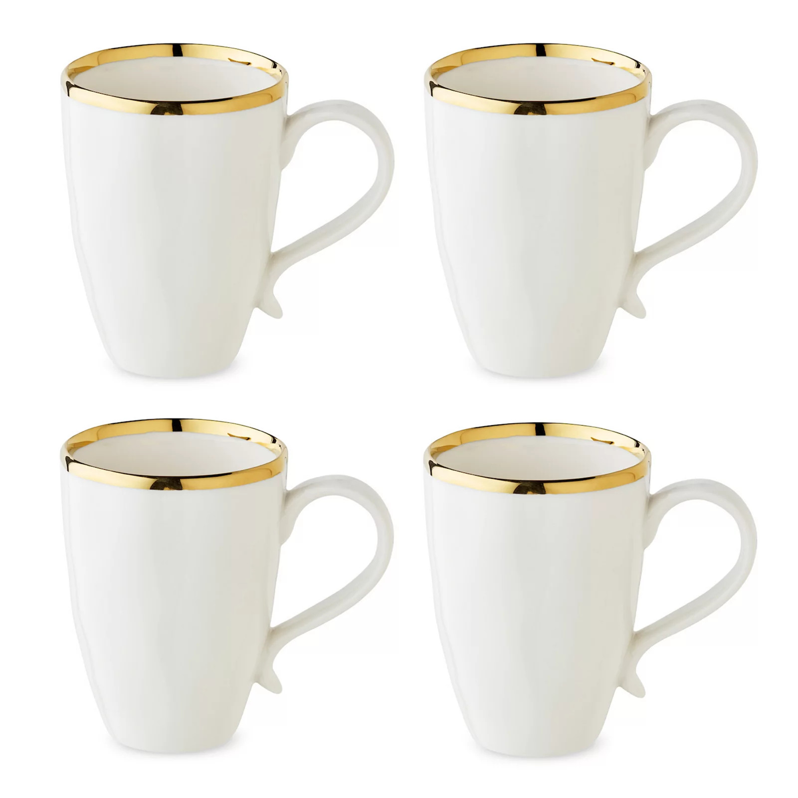 Certified International Regency Gold 4-pc. Mug Set, Multi | Kohl's