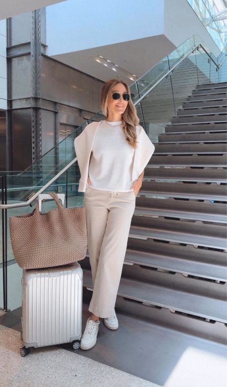 Casual chic airport outfit!
Very comfortable for the long flights. Everything is true to size. I am wearing a size small.

#LTKOver40 #LTKStyleTip #LTKTravel