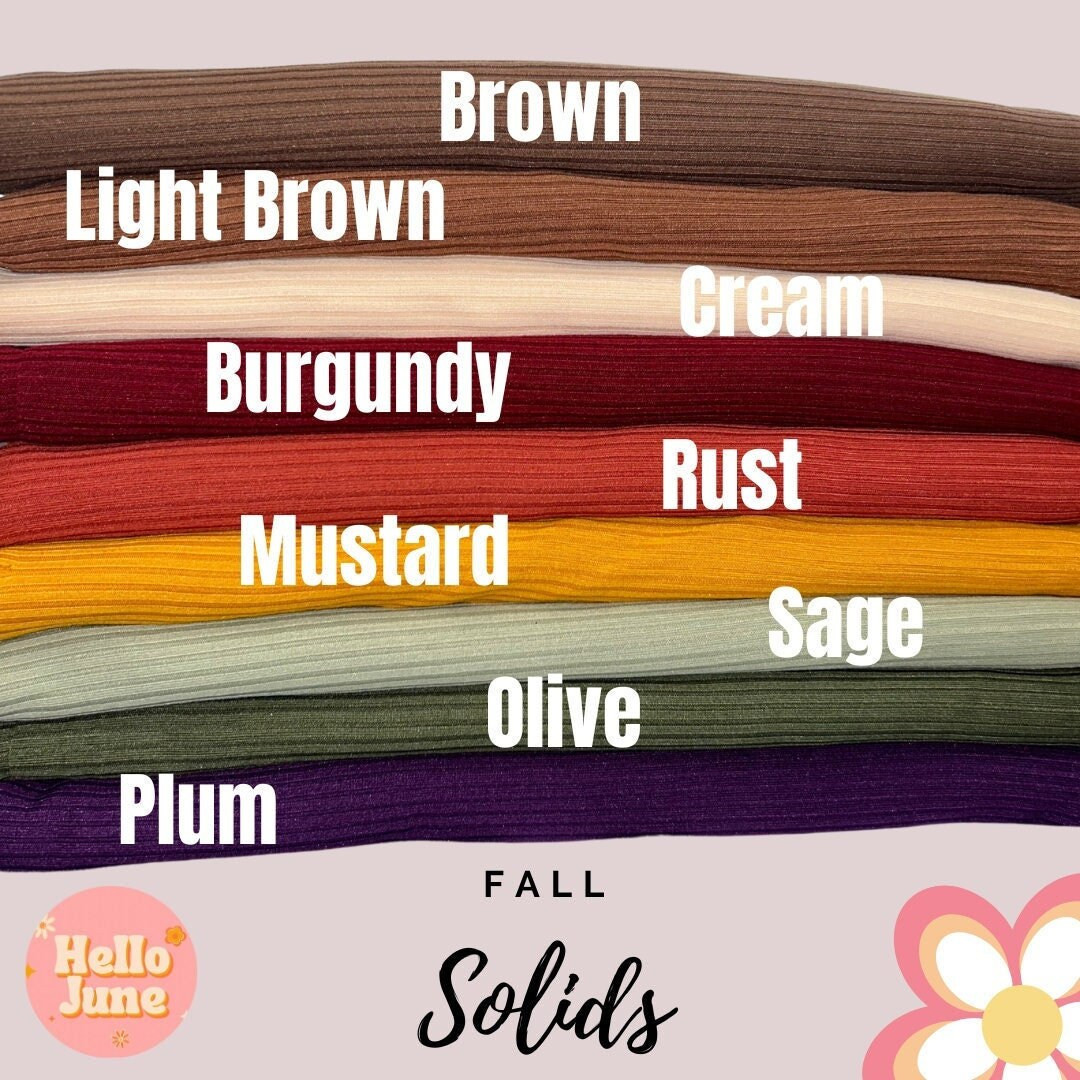 Fall Solids - Fall Outfit - Fall Baby / Toddler - Fall Bummies | Etsy (US)