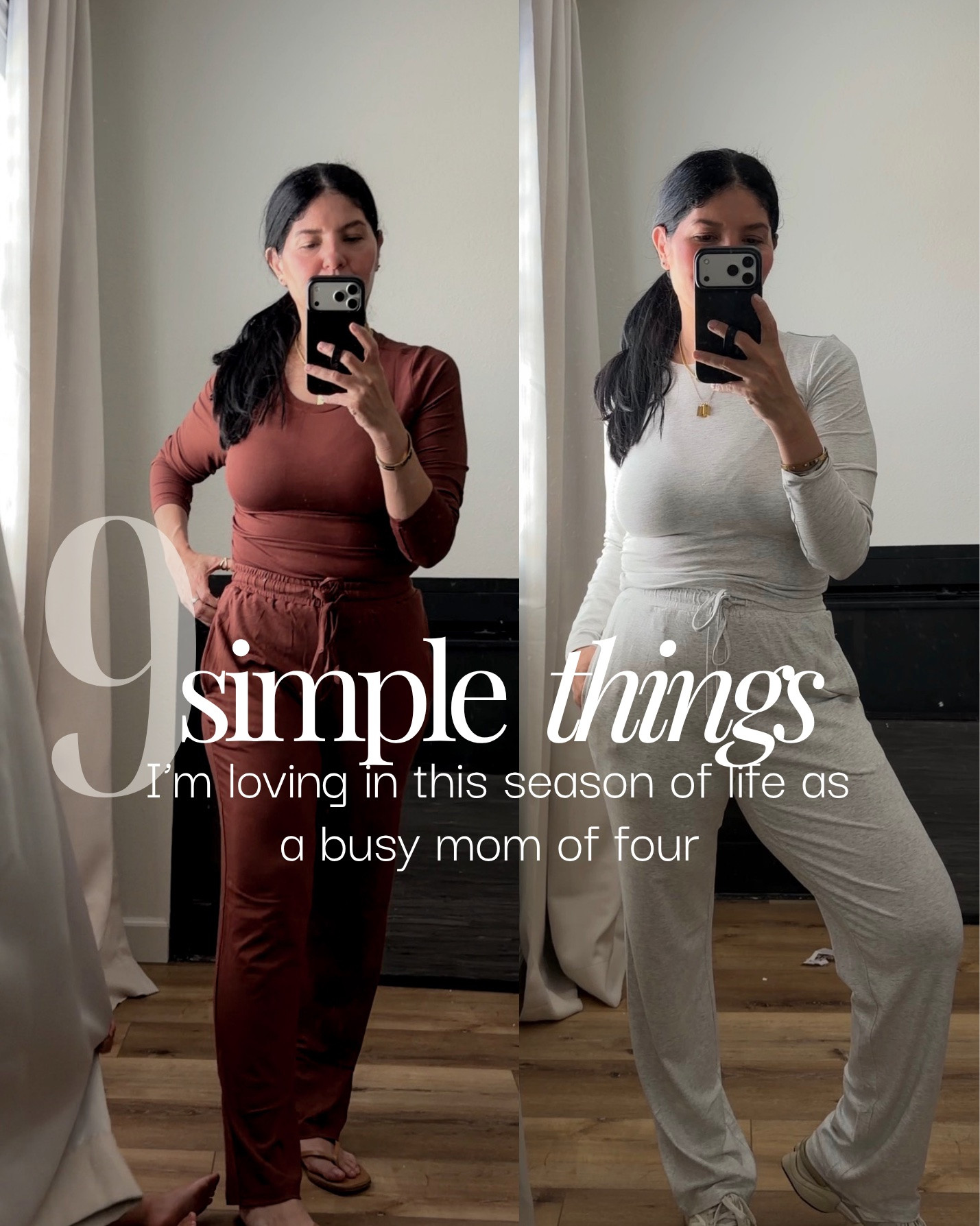 simple things I’m loving in this season as a busy mom of four 🤎 

the sets, the bag, the comfiest loafers, cozy slippers — the easy little things making life feel good lately. everything linked here.

#momstyle #fallfavorites #casualstyle

#LTKmomlife #LTKSeasonal #LTKOver40