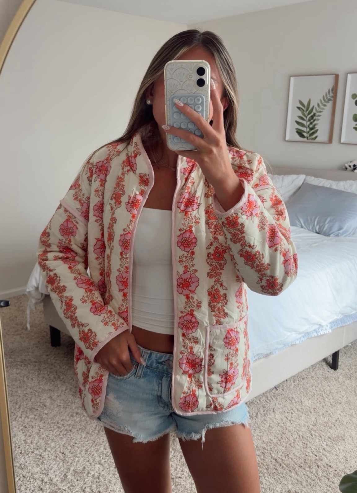 use code: TKNV9N60 at checkout for 20% off this tank on Amazon! Here is a simple spring/summer outfit, wearing my favorite patterned jacket from Amazon as well. Everyone needs a basic white tank in their closet, so style in many ways. I am also wearing a pair for jean shorts and dressed up a little with some jewelry. FLYSHEWIN is such an affordable brand I found on tiktok and the quality is amazing especially for the price and discount
buy yours now!

#LTKamazon #amazonfinds #summerootd #summerstyle #outfitideas #ootd #outfitinspo

#LTKdayinmylife #LTKootd #LTKSeasonal