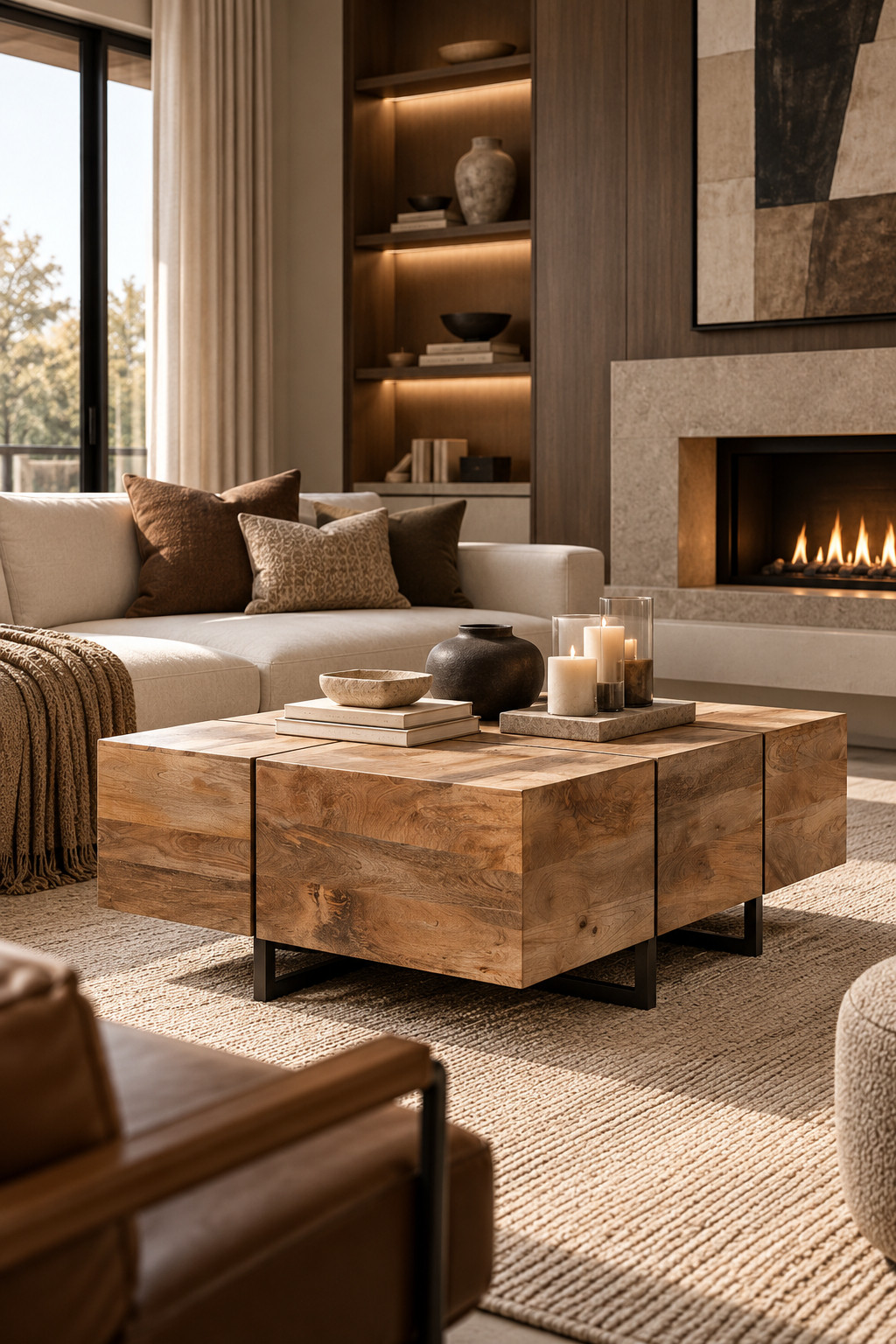 These square coffee tables are giving major luxury home energy! 😍 I’m loving the chunky wood designs, oversized statement pieces, and sleek modern finishes that make a sectional seating area look so polished. Such a good way to add character without overcrowding your space. Wayfair’s 5 Days of Deals ends tonight!#SquareCoffeeTable #OversizedCoffeeTable #WayfairDeals #SectionalLivingRoom #LivingRoomMakeover #LuxuryFurniture #ModernCoffeeTable #WoodFurniture #HomeDecorFinds #LTKSale 

 #LTKSeasonal #LTKHome #LTKSaleAlert