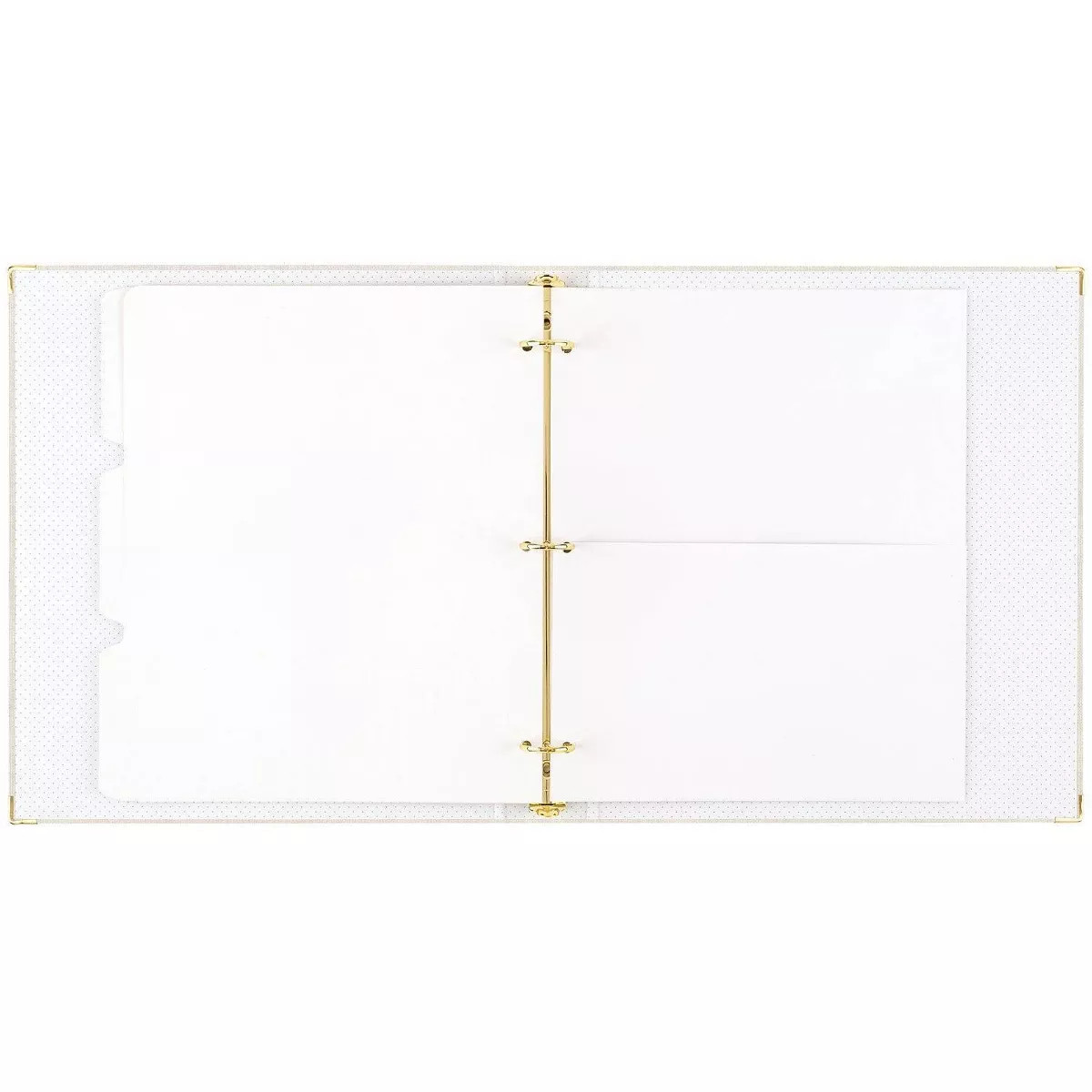 Sugar Paper Essentials 1" Round Ring Binder Flax: Cute Linen Aesthetic Binder with Hard Cover & I... | Target