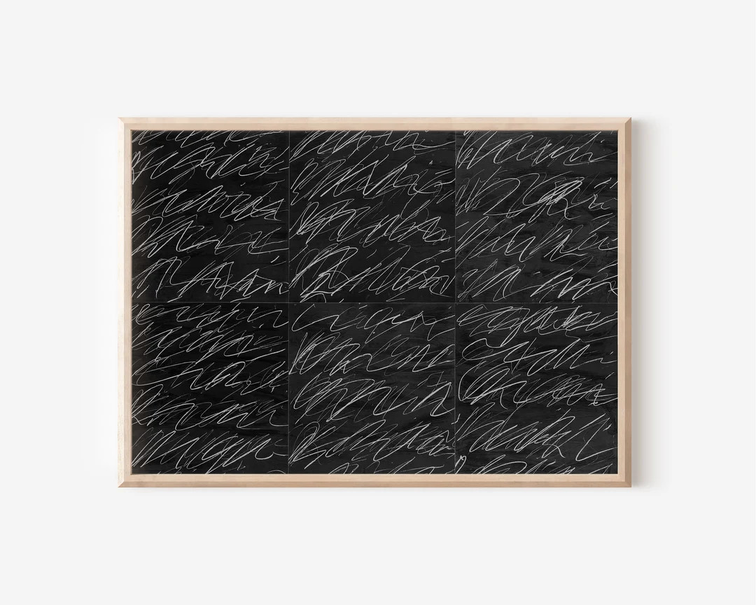 Vintage Abstract Landscape Printable Wall Art  Large Abstract - Etsy | Etsy (US)