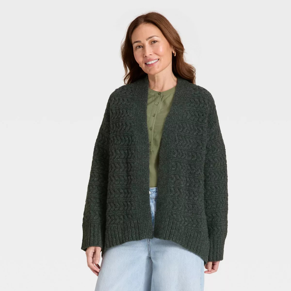 Women's Open Stitch Cozy Cardigan - Universal Thread™ | Target