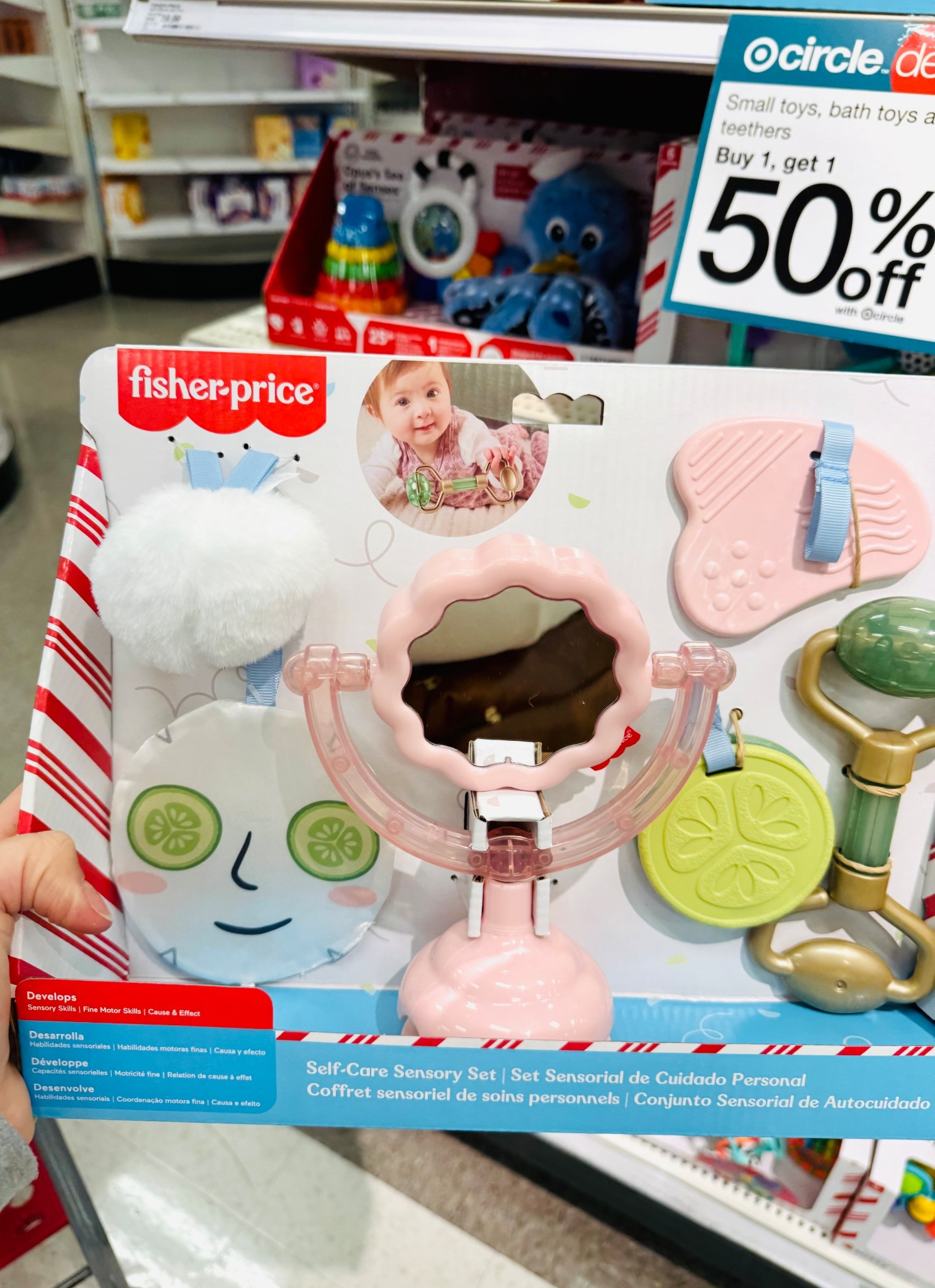 Fisher-Price Self-Care Sensory Set 🤍
Baby-safe mirror, textured pieces, and soft sensory elements—great for fine motor skills and tummy time play. Perfect baby or toddler gift!

baby sensory toy, Fisher-Price baby, Target baby finds, tummy time toys, baby gift ideas

#targetfinds #targetbaby 

#LTKHoliday #LTKGiftGuide #LTKBaby
