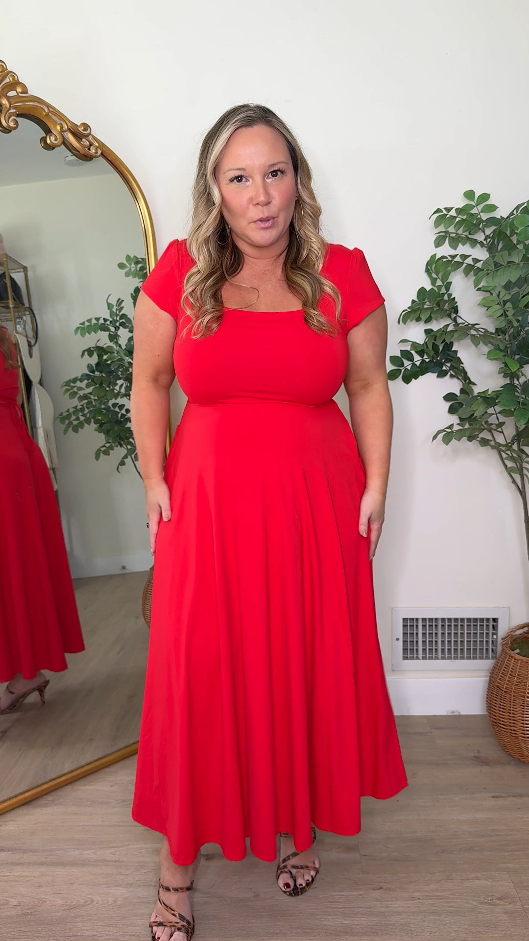 Amazon dress size LARGE 
So flattering and looks amazing! 
Comes in other colors! Red is great for Valentine’s Day! 
Tie at the waist and snatch the waist! 

Date night outfit, Amazon finds, Amazon fashion, spring dress, workwear style, petite style, red dress, Valentine’s Day outfit, spring outfit, spring style, special occasion dress

#LTKMidsize #LTKPetite #LTKValentine