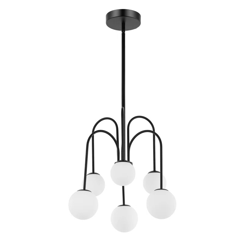 Argomaniz 6 - Light Dimmable LED Sputnik Sphere Chandelier | Wayfair North America