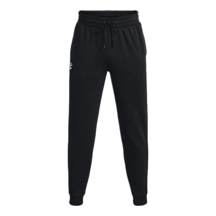 Under Armour Curry Fleece Sweatpants 'Black' 1374299-001 | KICKS CREW