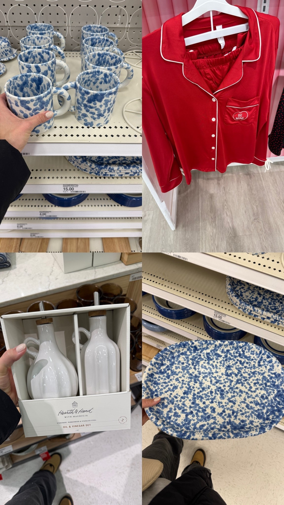 NEW finds at Target! Valentines pjs, splatter dishware and these oil dispensers form H&H

#LTKHome #LTKSaleAlert