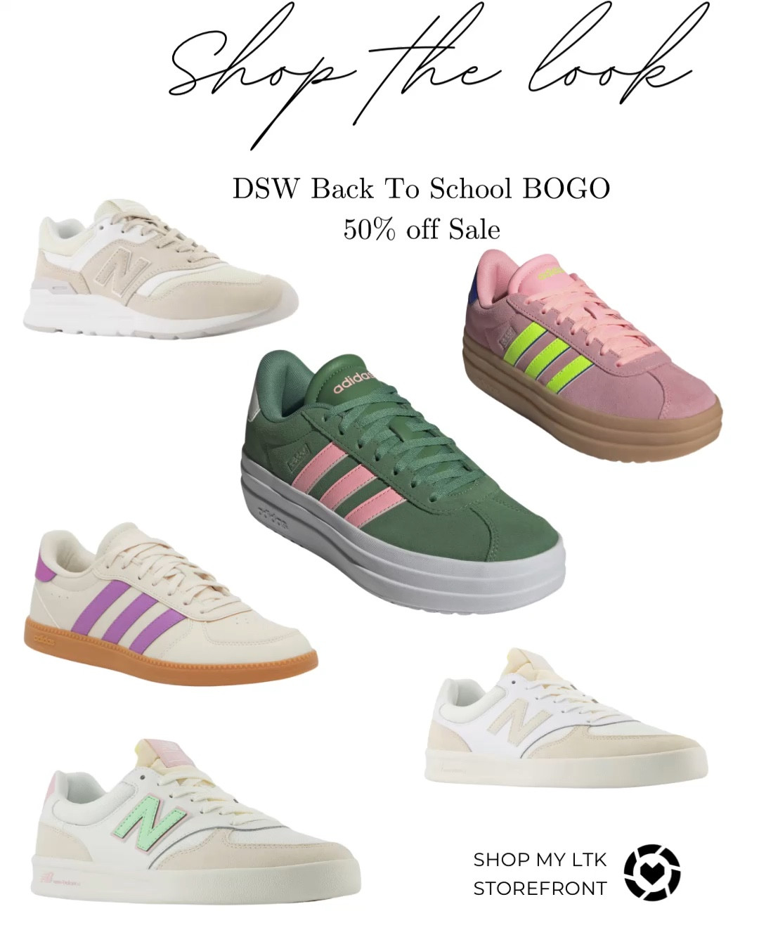 Score big with DSW's Back to School Sale! 🛍️ Get BOGO deals on select styles with code READYSETBOGO. Don’t miss out—refresh your kids’ wardrobes for less!

#LTKBacktoSchool #LTKSaleAlert #LTKFamily