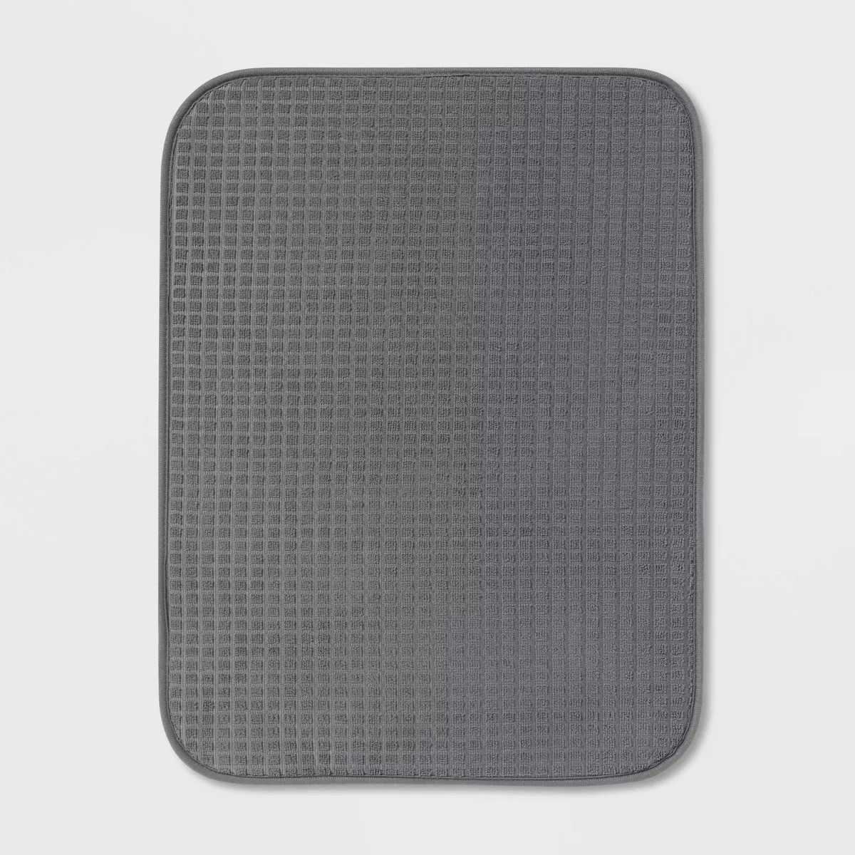 18"x 24" Drying Mat Dark Gray - Brightroom™: Polyester Dish Mat, Machine Washable | Target