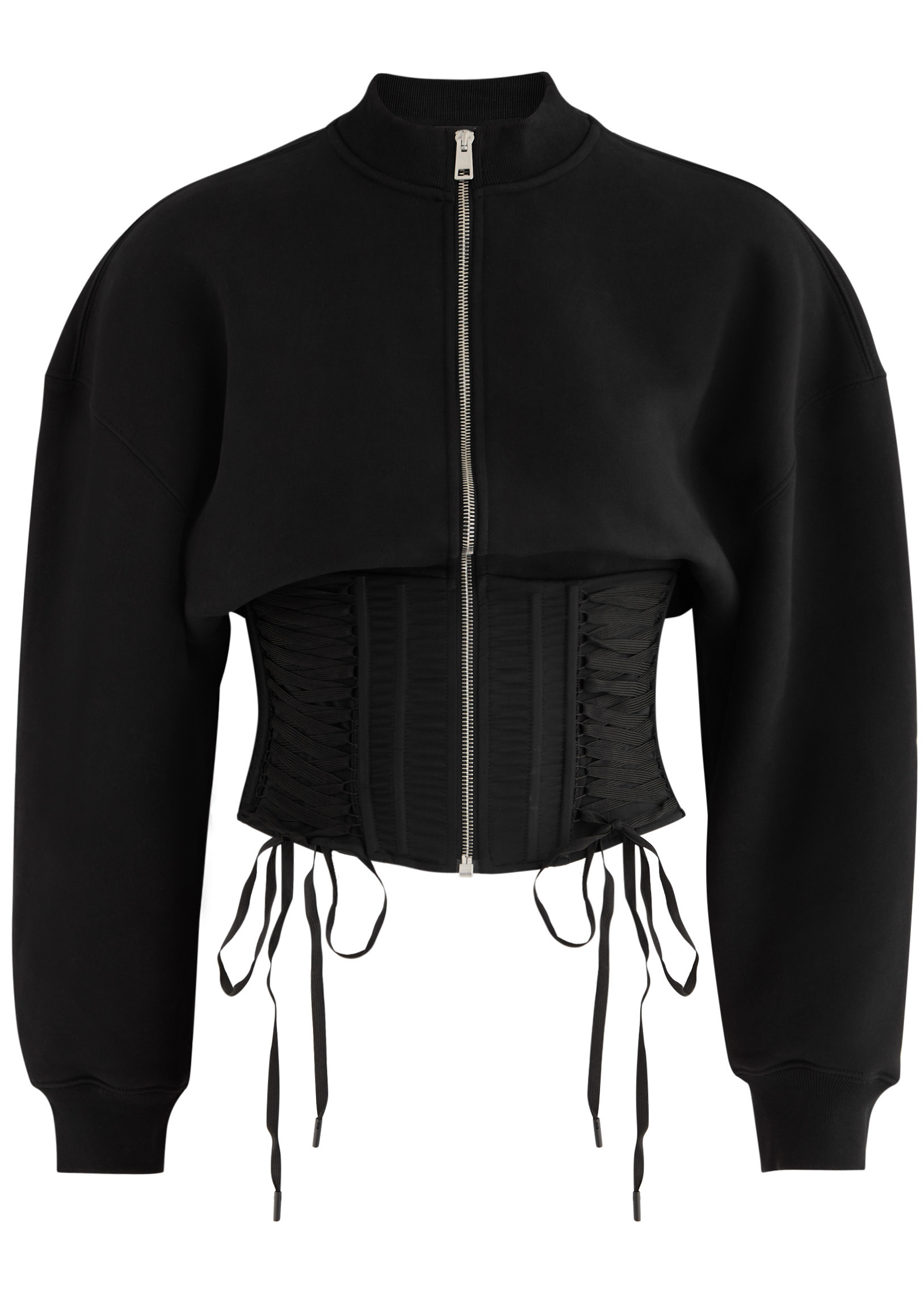 Corset cotton sweatshirt | Harvey Nichols
