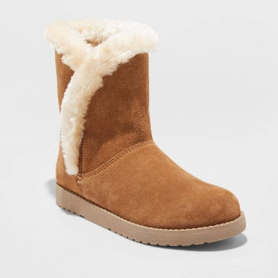 Women's Daniah Suede Mid Boots - Universal Thread™ | Target