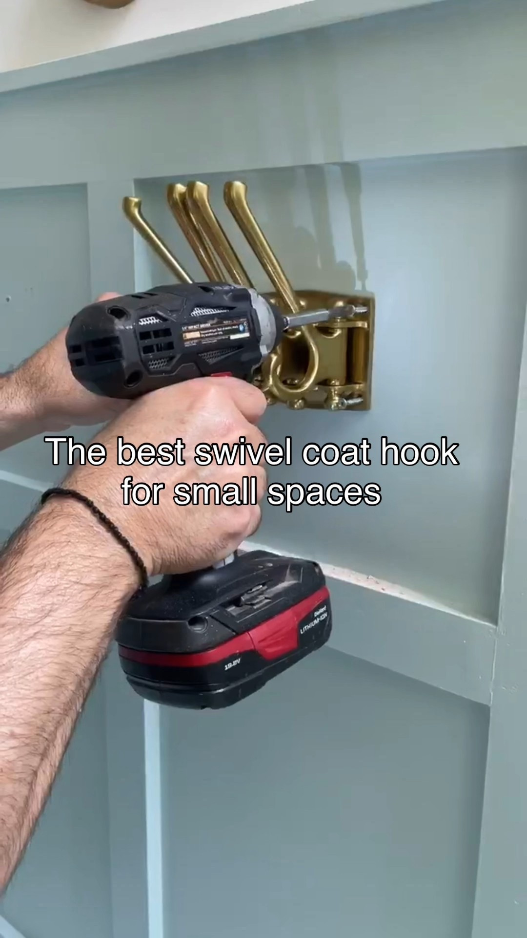 Best swivel coat hook for small spaces ❤️#LTKFindsUnder50 

#LTKHome #LTKdayinmylife