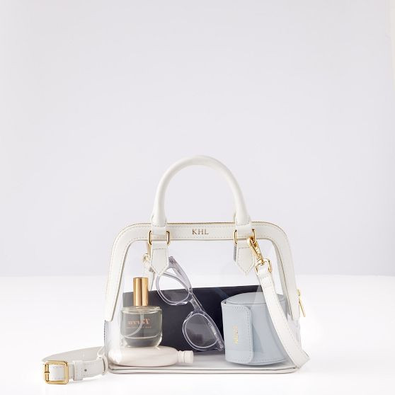 Clear Convertible Handbag | Mark and Graham