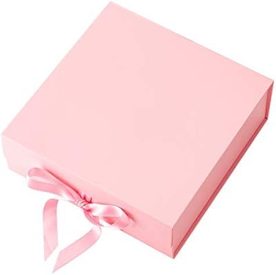 Crisky Pink Decorative Gift Boxes, Bridesmaid Proposal Box, Birthday Gift Box, Wedding Gift Box, ... | Amazon (US)