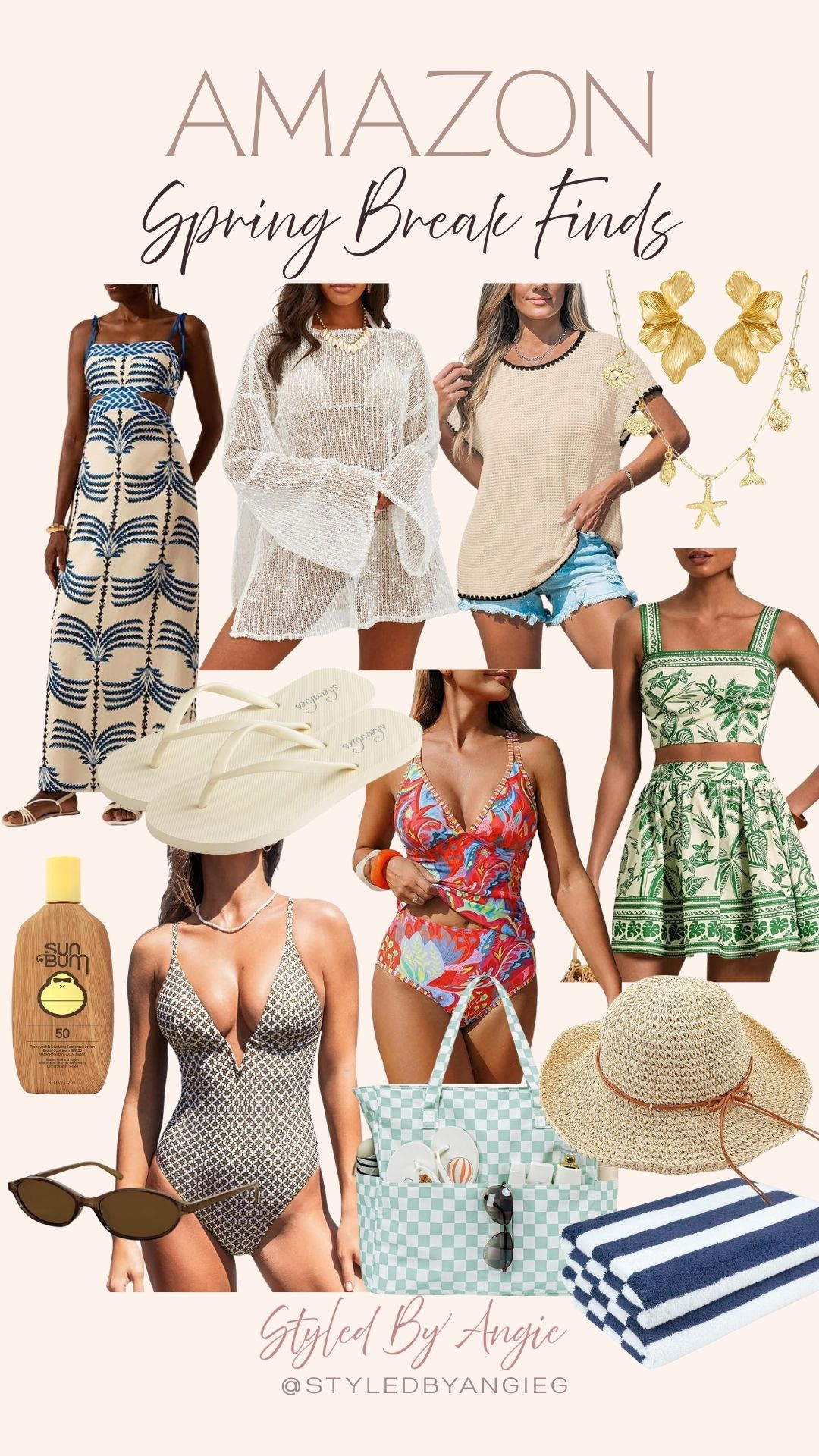 Amazon Spring Break Finds that make packing easy, cute, and budget-friendly for every sunny getaway. ☀️🧳



spring break finds, amazon spring essentials, travel must haves, vacation outfits, beach accessories, affordable travel finds, spring vacation picks, amazon fashion finds, warm weather essentials, getaway must haves

 

 #LTKSeasonal #LTKTravel