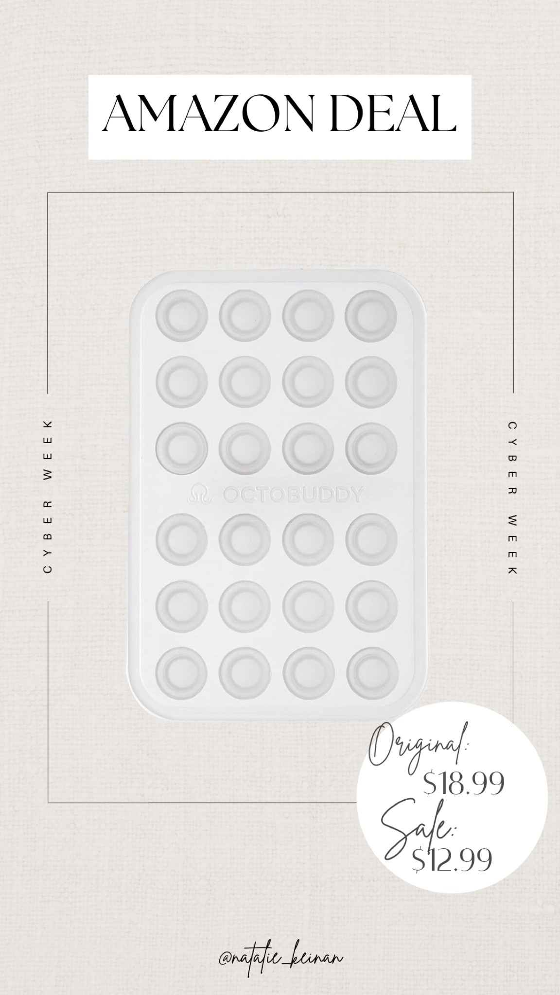 Amazon stocking stuffer idea! Silicone suction cup for phone. Black Friday deal 

#LTKGiftGuide #LTKsalealert #LTKCyberWeek