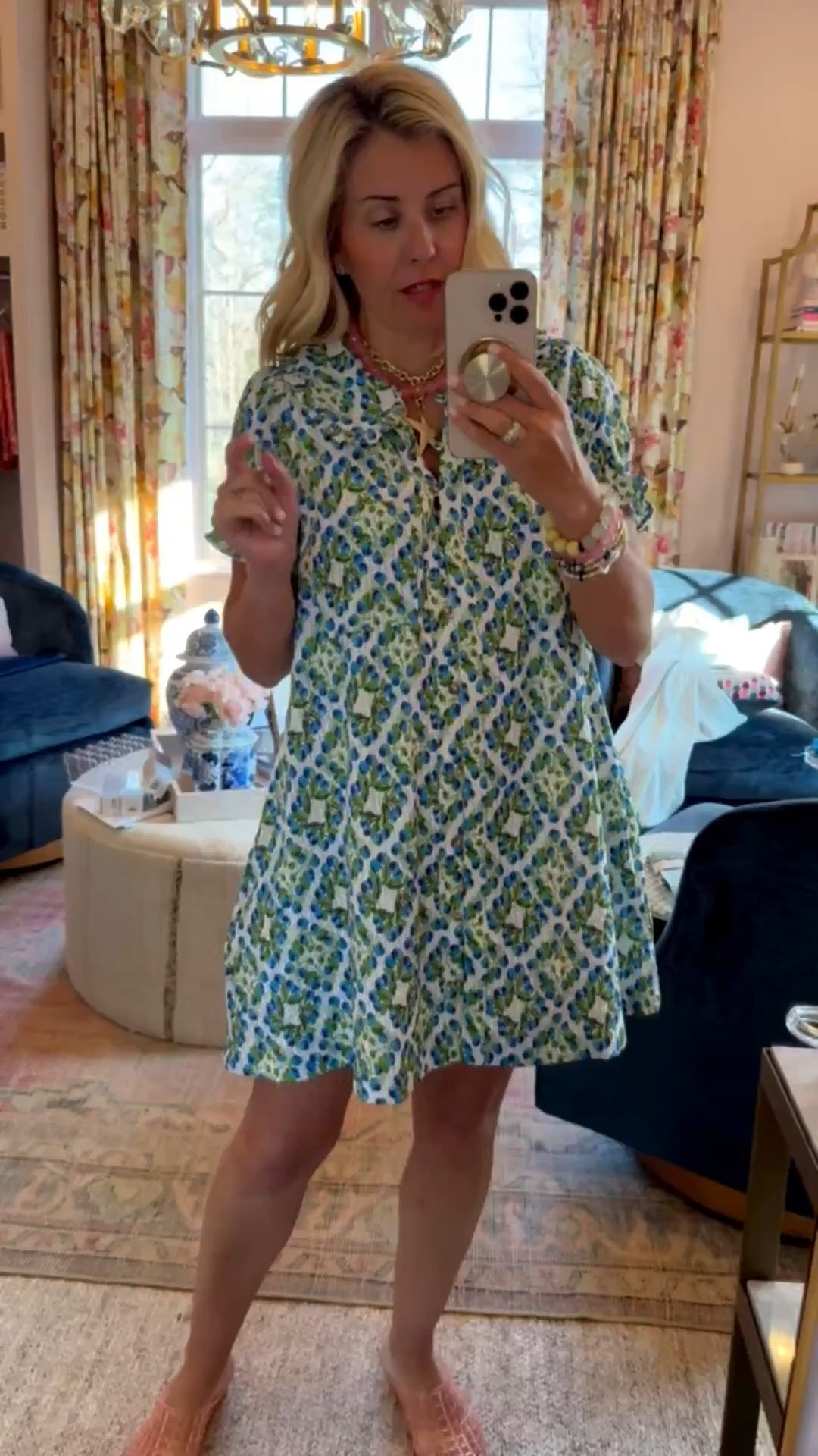 I have this dress in another color and it’s a yes! It’s flowy & has pockets. I’m in a size small for length and 8 tts in the shoes. 


#LTKmomlife #LTKgrwm #LTKOver40