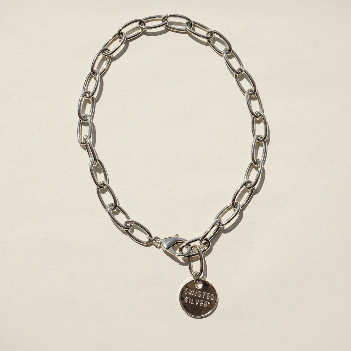 Classic necklace | Twisted Silver