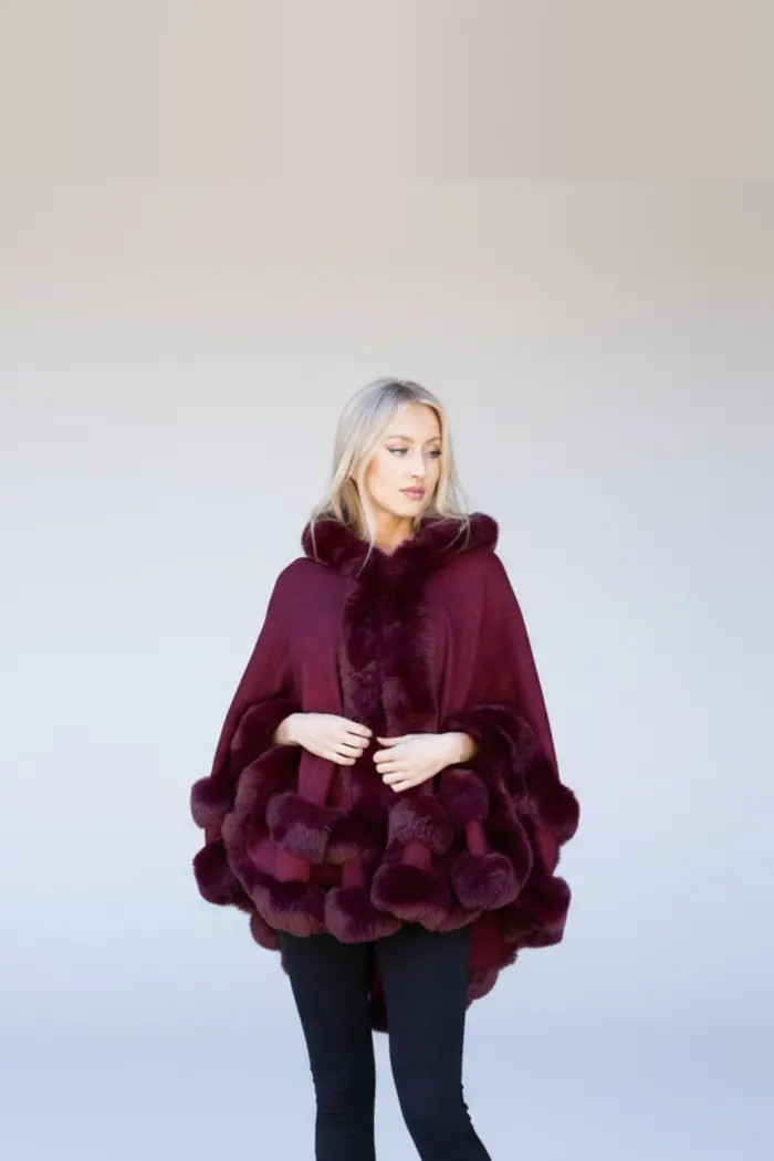 Jolie Hooded Cape Poncho | Nordstrom