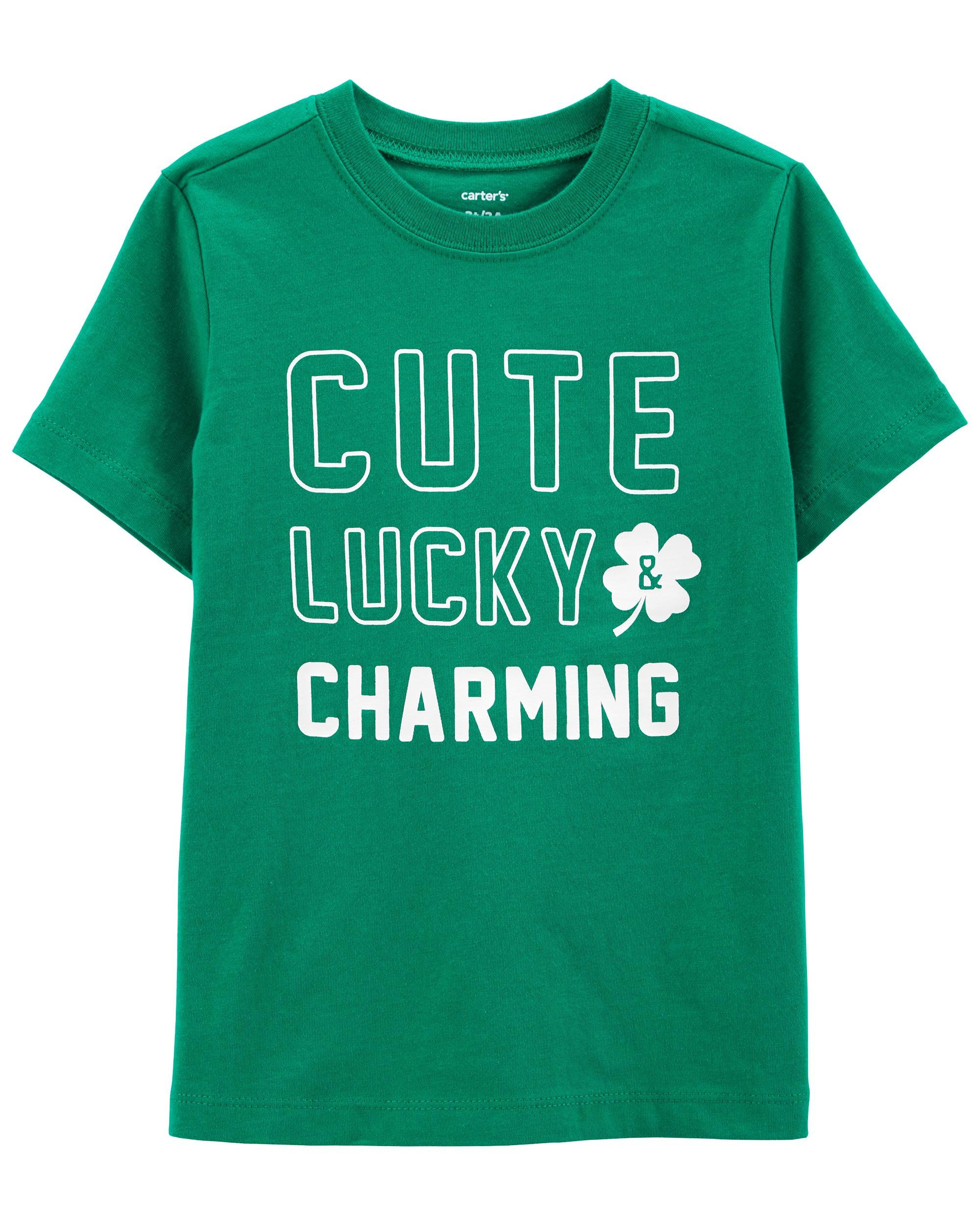 Cute Lucky & Charming Tee | Carter's