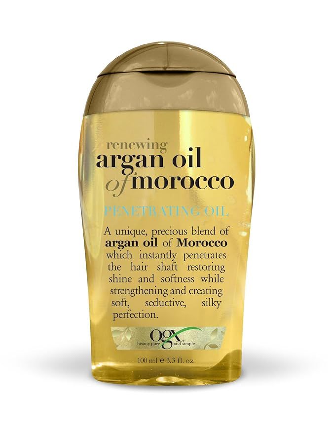 OGX Renewing + Argan Oil of Morocco Penetrating Hair Oil Treatment, Moisturizing & Strengthening ... | Amazon (US)