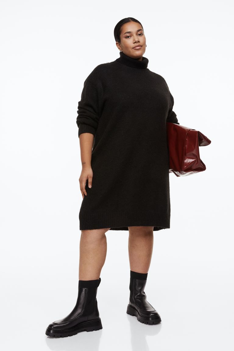 H&M+ Knit Turtleneck Dress | H&M (US + CA)