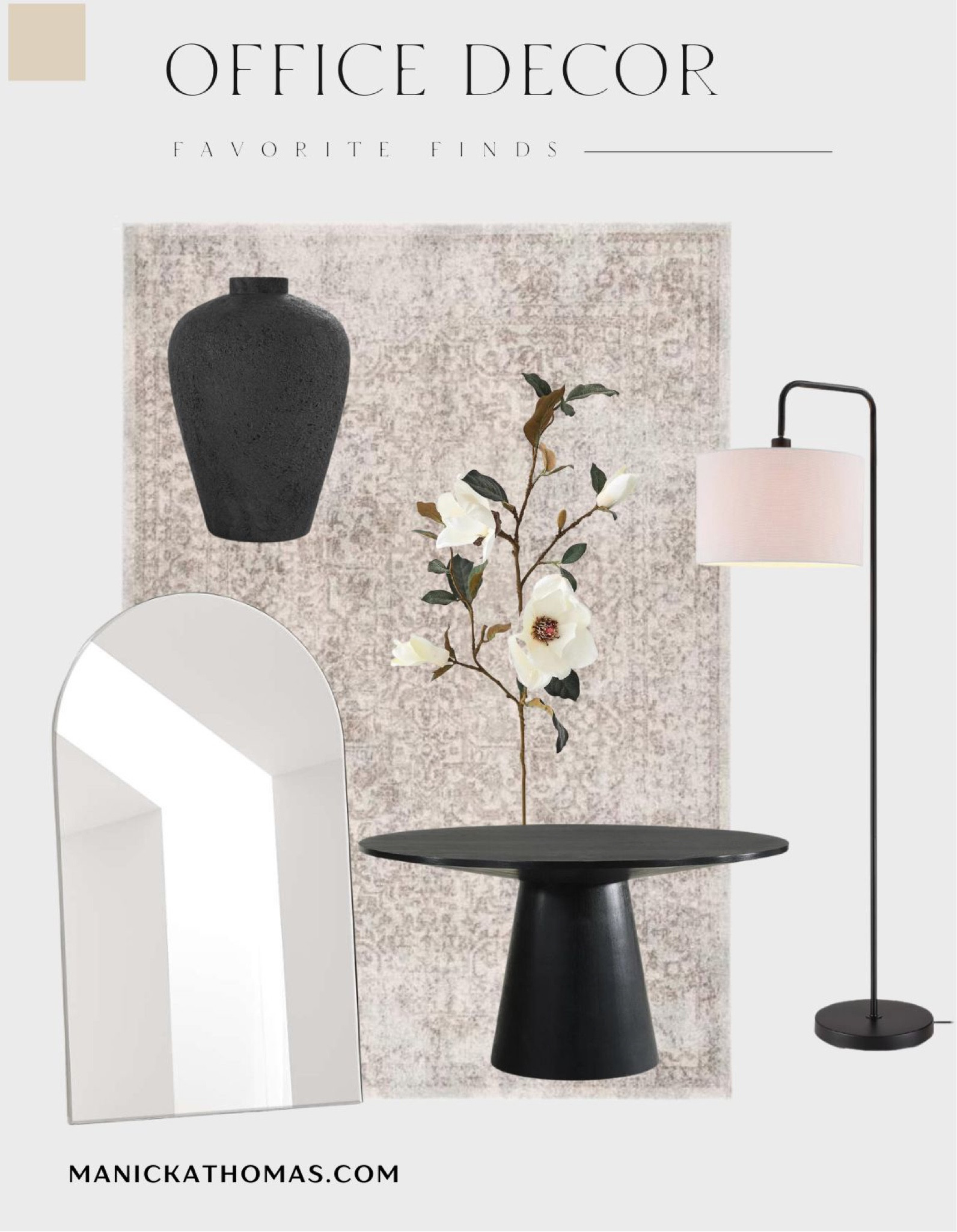 Office decor | home decor | neutral | modern coffee table 

#LTKhome #LTKstyletip