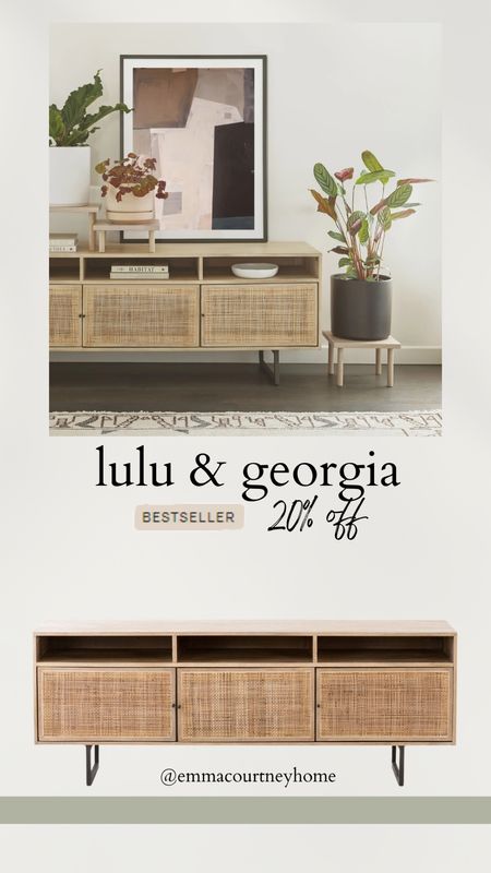 Lulu and Georgia tv cabinet media cabinet on sale! My favourite pick if you need one 

#LTKFind #LTKhome #LTKsalealert