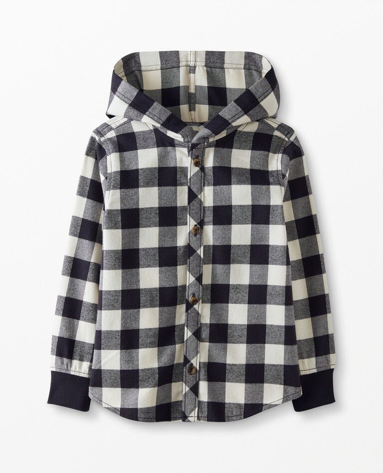 Flannel Hoodie | Hanna Andersson