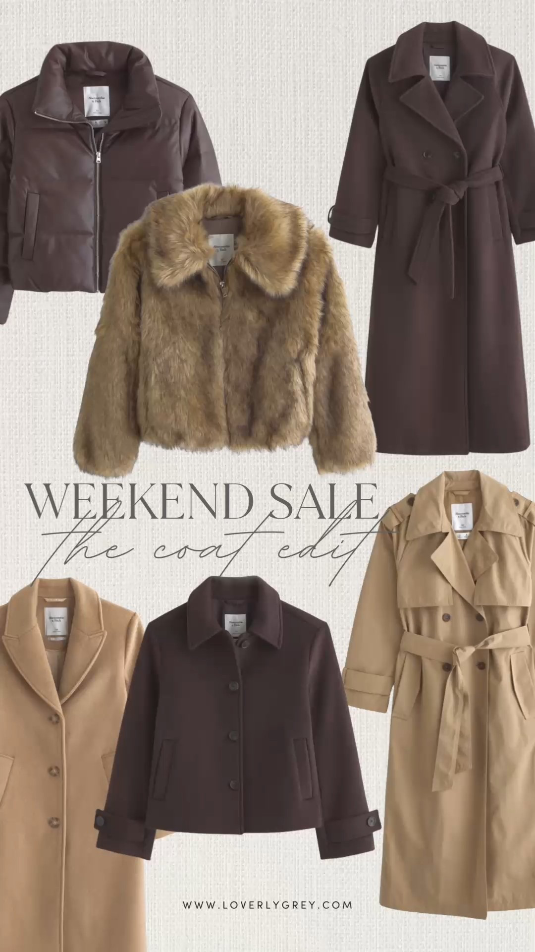 Abercrombie Sale Alert: $30 off your order when you purchase a coat! Loverly Grey has and loves this trench coat. Perfect for everyday wear! 

#LTKSeasonal #LTKSaleAlert #LTKStyleTip