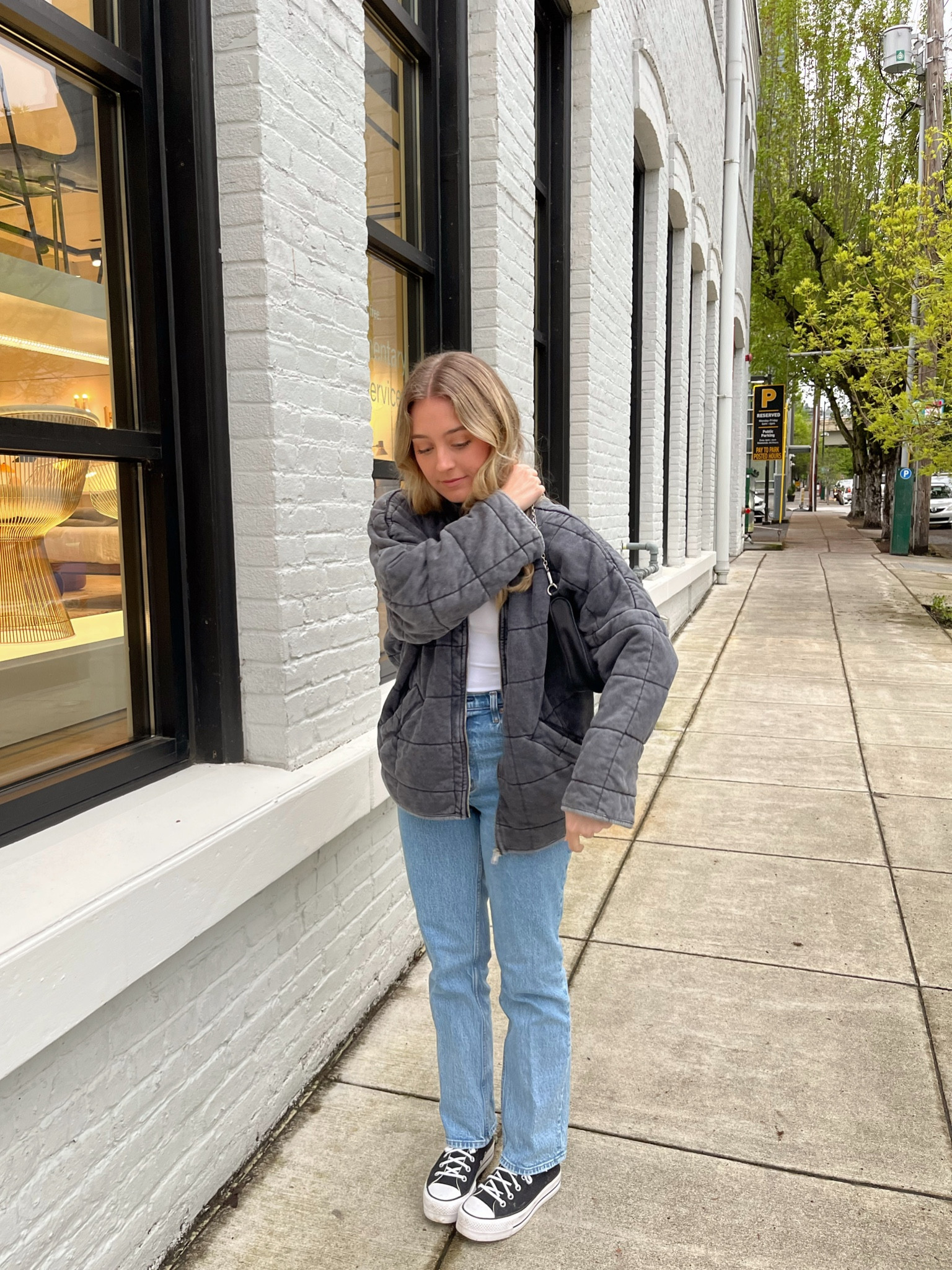 casual spring outfit idea🤍
been reaching for the forever 21 quilted jacket instead of the free people one  - the forever 21 jacket is much lighter and I prefer it for the spring and summer months!

spring outfits, casual spring outfits, summer outfits, platform converse, black platform converse, quilted jacket, neutral outfit, ootd, spring ootd, outfit ideas, date night outfits spring 

#LTKfit #LTKunder50 #LTKshoecrush