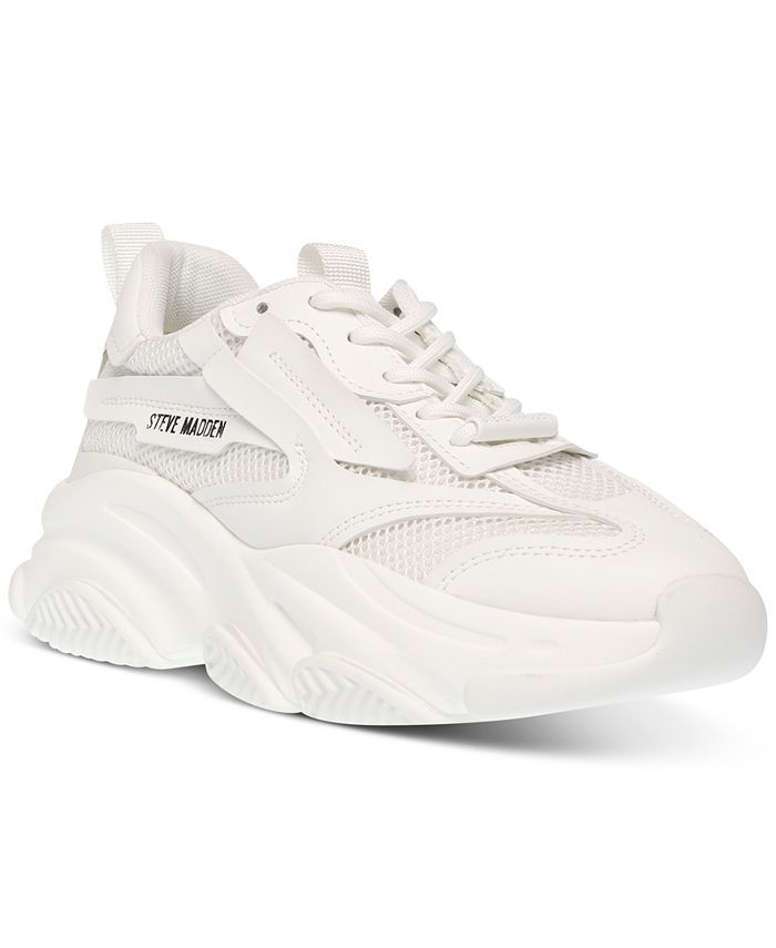 Women's Possession Chunky Lace-Up Sneakers | Macys (US)