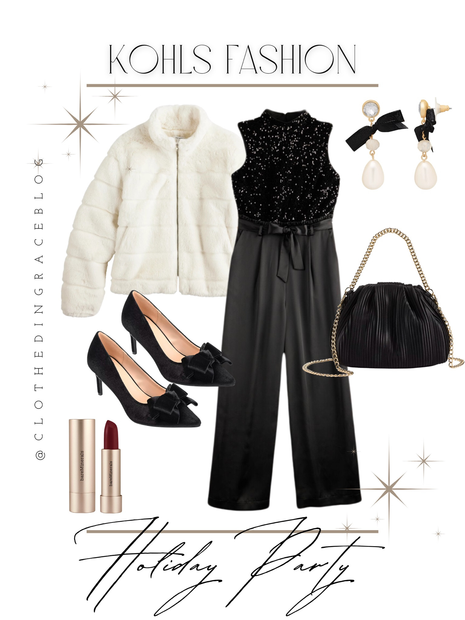 I can’t even with this holiday party outfit from @kohls! 🤩✨ Absolute perfection and they are running incredible s a l e s right now for Black Friday. 🙌🏻 #ad #kohlspartner #paidlink #kohlsfinds 

#LTKSaleAlert #LTKCyberWeek #LTKParties