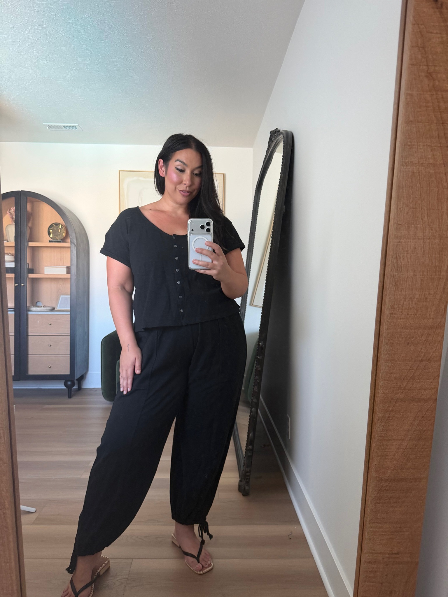 This viral set feels like pjs! Love this for running errands or school drop off! Tops: XL Dresses: XL & 14 Bottoms: 16

target fashion, target finds, target barrel jeans, target dresses, sundress, maxi dress 

 #LTKSeasonal #LTKMidsize
