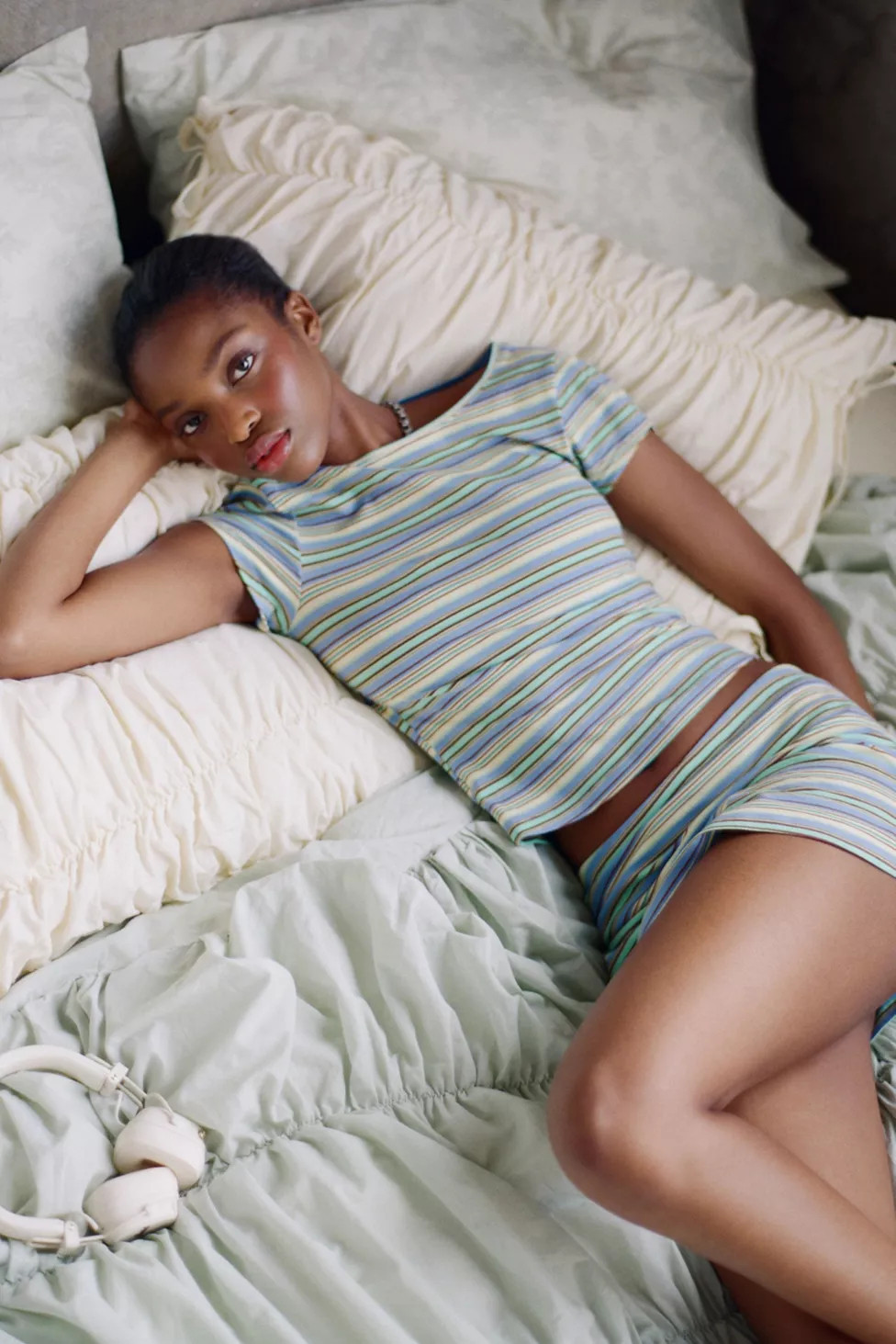 Out From Under Bec Short Sleeve Baby Tee | Urban Outfitters (US and RoW)