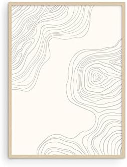 Haus and Hues Abstract Wall Art Neutral Wall Decor - Mid Century Art Modern Wall Prints Abstract ... | Amazon (US)