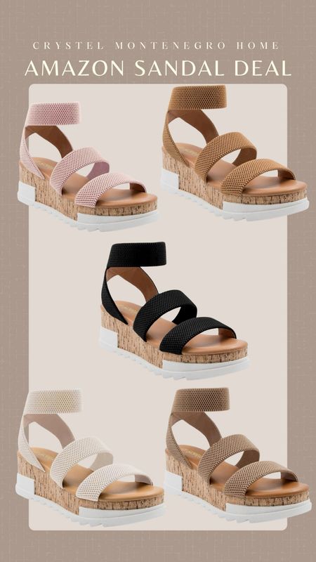 Sandals. Love these strappy Amazon sandals. They come in so many cutecolors.

#LTKshoecrush #LTKworkwear #LTKfindsunder50