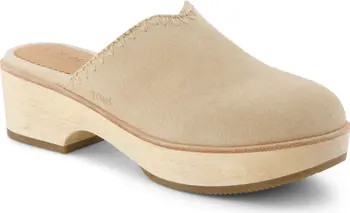 Addison Suede Clog (Women) | Nordstrom