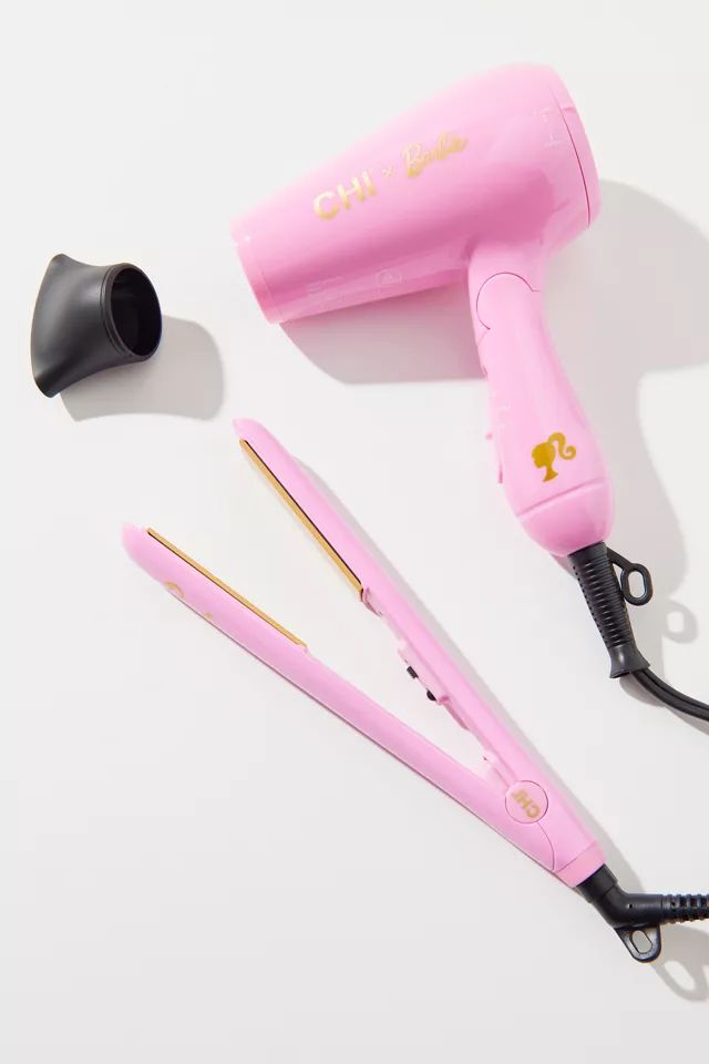 CHI X Barbie Dreamhouse On-The-Go Travel Kit | Urban Outfitters (US and RoW)