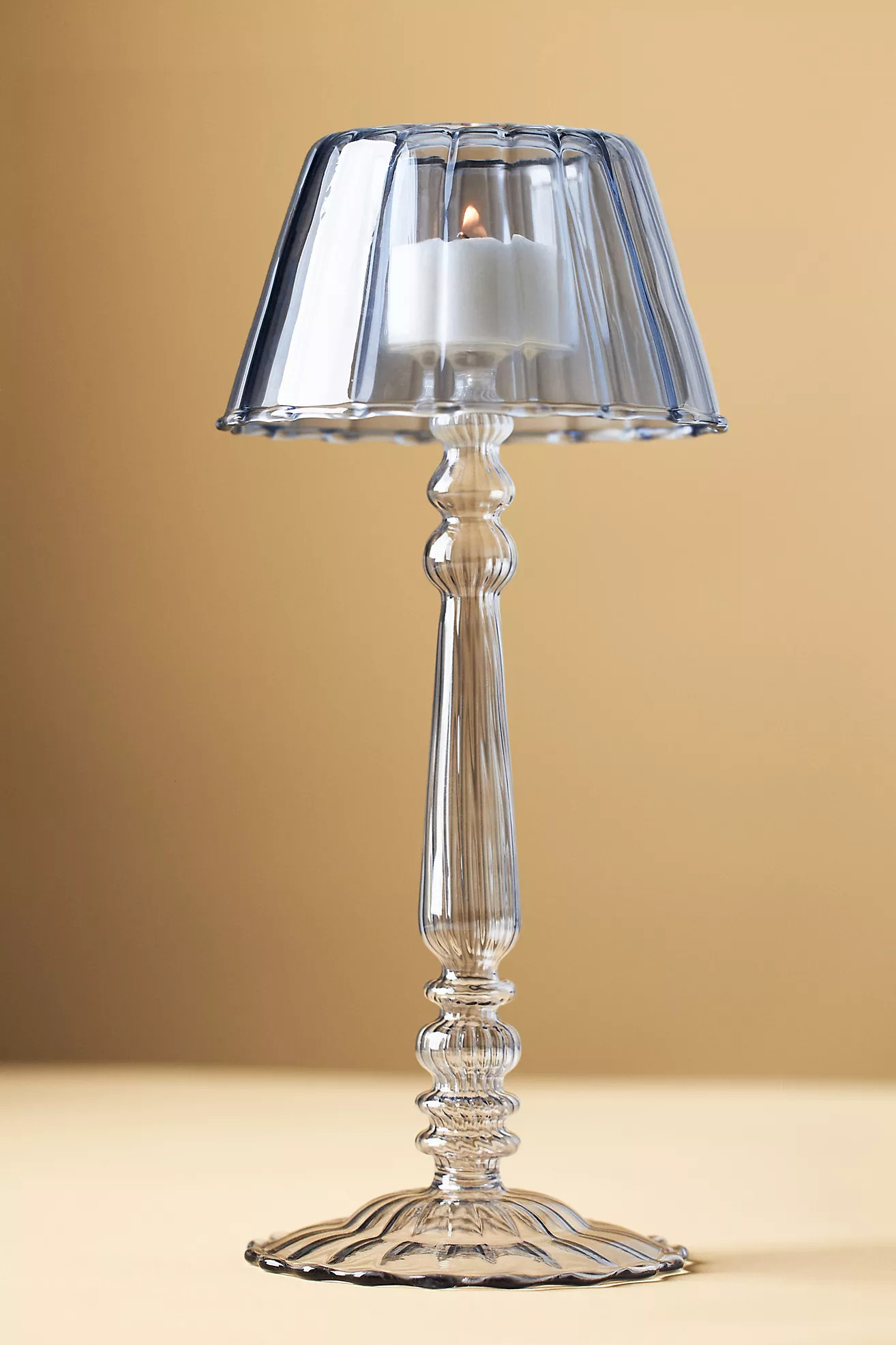 Maisy Glass Lamp Candle Holder | Anthropologie (US)