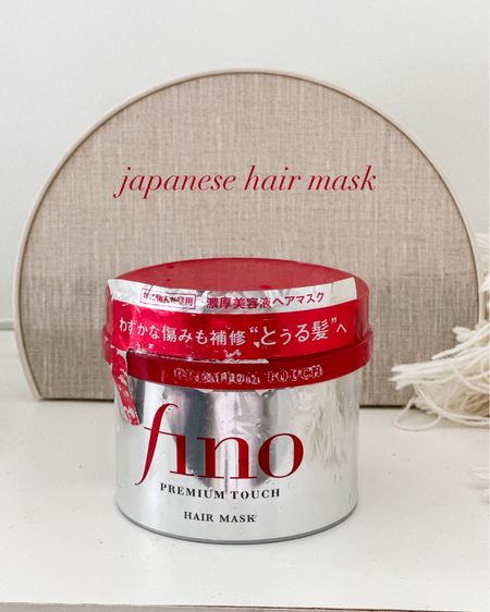 Japanese  hair mask I got in my trip to Japan last year. The good thing is you don’t need to travel to Japan to try it! I’ve linked here below. It’s awesome and I use once a week! 

Her Current Obsession, hair care

#LTKFindsUnder100 #LTKFindsUnder50 #LTKBeauty