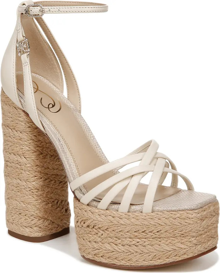Sam Edelman Kade Ankle Strap Espadrille Platform Sandal (Women) | Nordstrom | Nordstrom