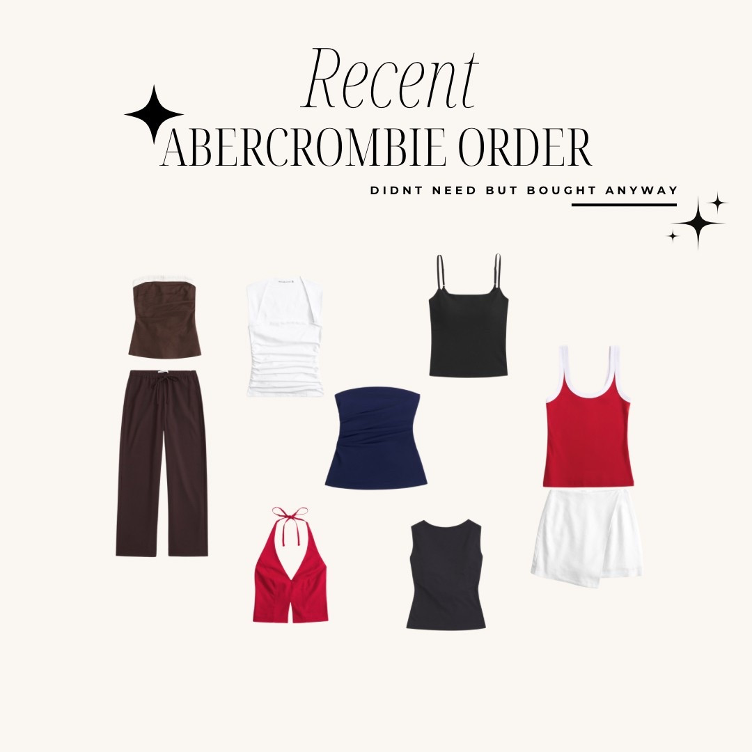 Did some summer staples shopping at Abercrombie ✨

#LTKFindsUnder100 #LTKSaleAlert #LTKFindsUnder50