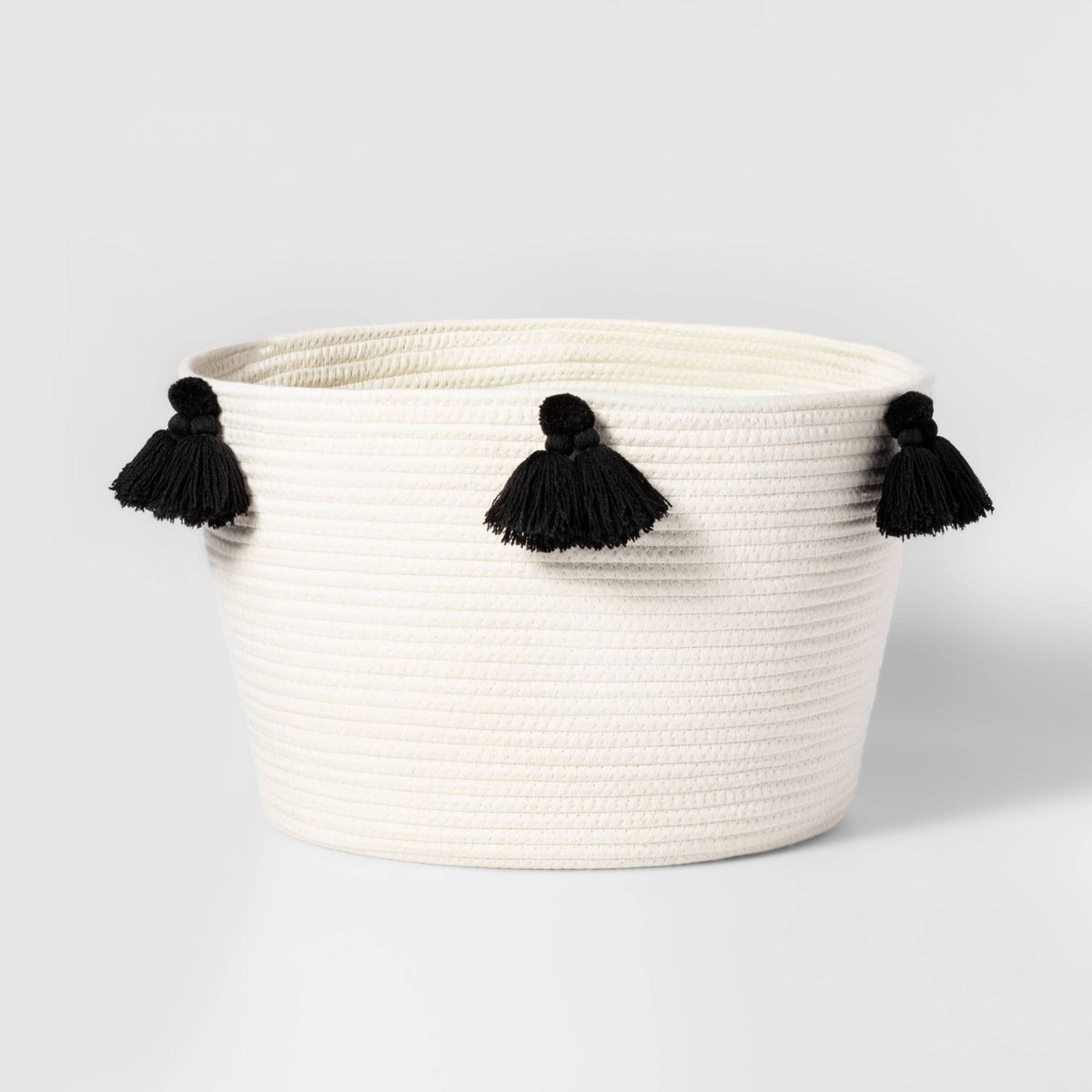 Kids' Coiled Rope Basket with Tassels - Pillowfort™ | Target