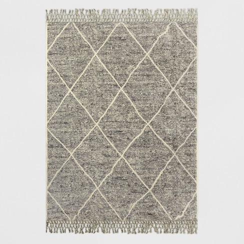 Desert Hatch Outdoor Rug Gray - Opalhouse™ | Target
