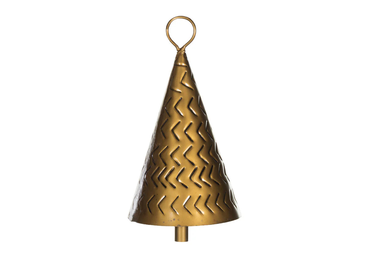 ETCHED CONE BELL | Alice Lane Home Collection